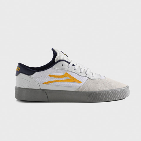 Кеды Lakai Cambridge White Leather/Grey 8us
